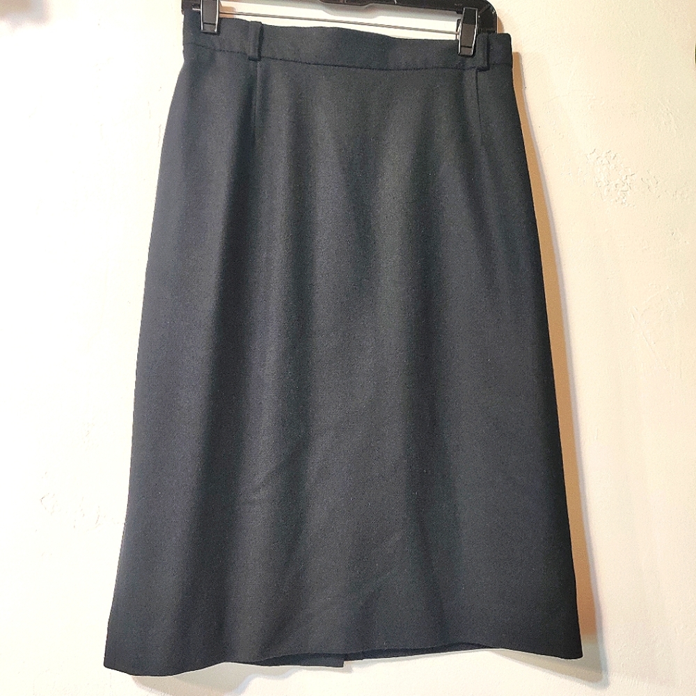Koret Wool‎ Pencil Dark Gray Skirt 14